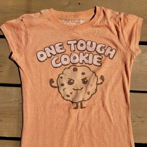 Super Cute Retro Graphic Tee - One Tough Cookie 🍪